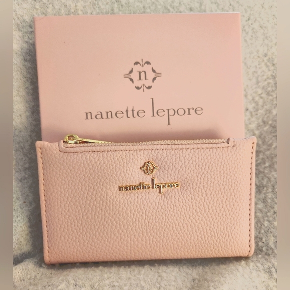 Nanette Lepore Handbags - Nanette Lepore Light Pink Bifold Wallet With Gift Box NWOT